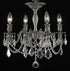 Elegant Lighting Rosalia 4 Light Flush Mount Model: 9204F17AB/EC