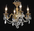 Elegant Lighting Rosalia 4 Light Flush Mount Model: 9204F17AB/EC