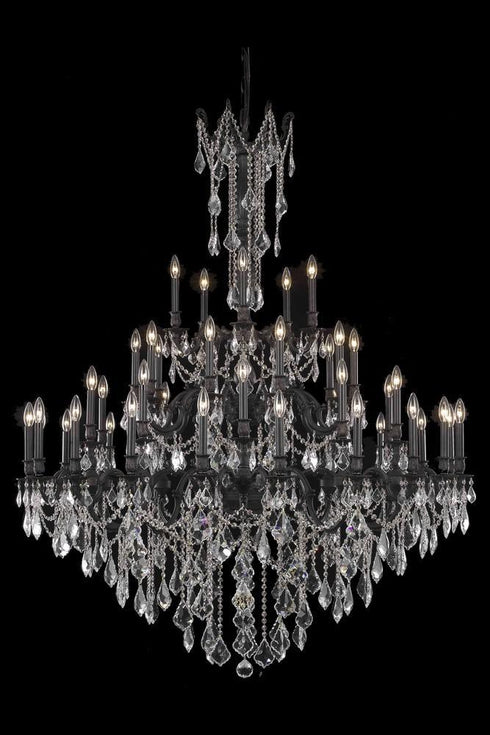 Elegant Lighting Rosalia 45 Light Chandelier Model: 9245G54FG/RC