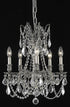 Elegant Lighting Rosalia 5 Light Pendant Model: 9205D18FG-GT/RC