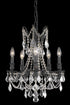 Elegant Lighting Rosalia 5 Light Pendant Model: 9205D18FG-GT/RC