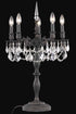 Elegant Lighting Rosalia 5 Light Table Lamp Model: 9205TL18DB+SH-1R24G/EC