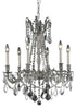 Elegant Lighting Rosalia 6 Light Chandelier Model: 9206D23FG/RC