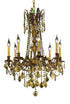 Elegant Lighting Rosalia 8 Light Chandelier Model: 9208D24FG/RC
