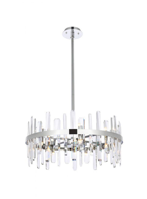 Elegant Lighting Serena 14 Light Pendant Model: 2200D25C