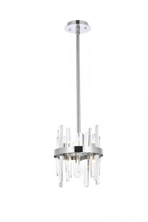 Elegant Lighting Serena 6 Light Pendant Model: 2200D10C