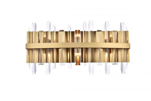 Elegant Lighting Serena 6 Light Sconce Model: 2200W24SG