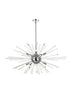 Elegant Lighting Sienna 10 Light Pendant Model: 2502D42SG