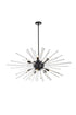 Elegant Lighting Sienna 10 Light Pendant Model: 2502D46SG