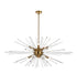 Elegant Lighting Sienna 10 Light Pendant Model: 2502D46SG