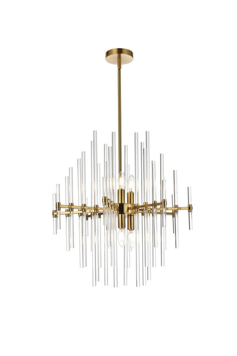 Elegant Lighting Sienna 6 Light Pendant Model: 2502D23C