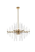 Elegant Lighting Sienna 8 Light Pendant Model: 2502D27BK