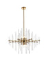 Elegant Lighting Sienna 8 Light Pendant Model: 2502D31BK