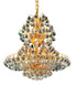 Elegant Lighting Sirius 22 Light Chandelier Model: V2908D24C/SS
