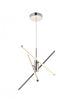 Living District Sonya 3 Light Pendant Model: LD9001D29BK