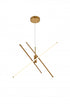 Living District Sonya 3 Light Pendant Model: LD9001D42BK