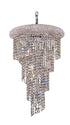 Elegant Lighting Spiral 8 Light Pendant Model: V1801SR16C/RC