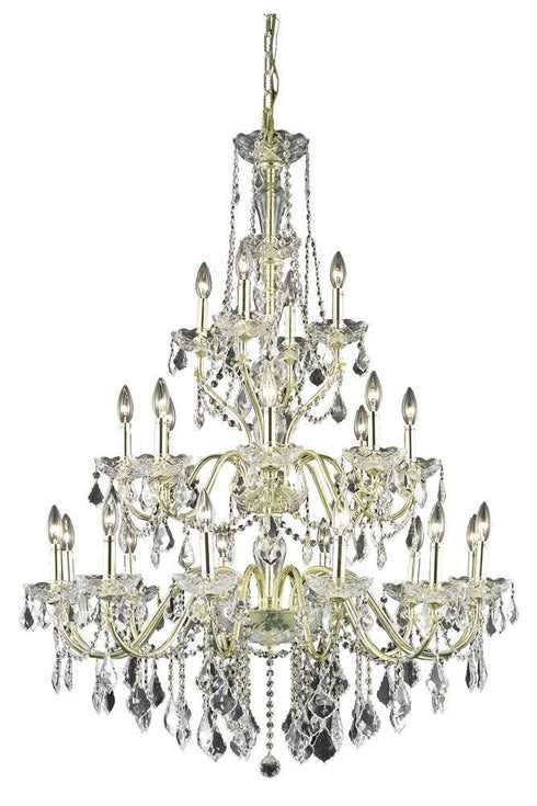Elegant Lighting St. Francis 24 Light Chandelier Model: V2015G36C/EC