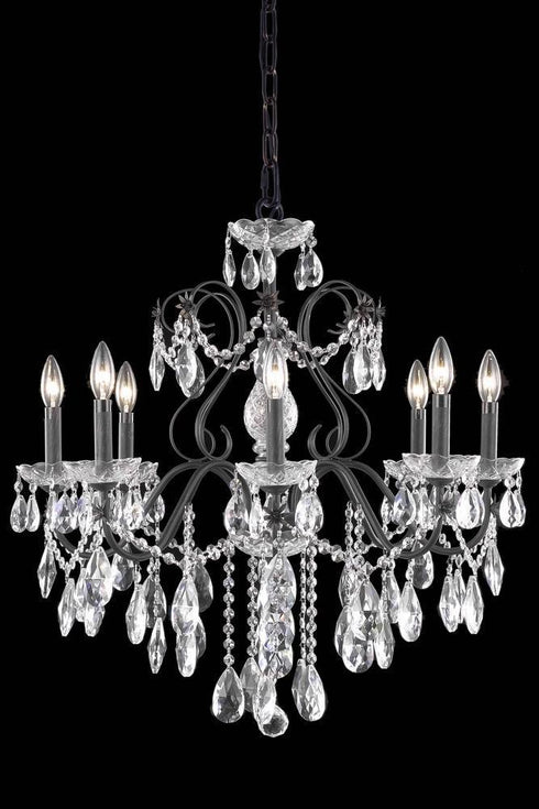Elegant Lighting St. Francis 6 Light Chandelier Model: 2016D26DB/RC