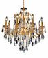 Elegant Lighting St. Francis 6 Light Chandelier Model: 2016D26DB/RC