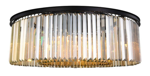 Elegant Lighting Sydney 10 Light Flush Mount Model: 1238F43MB/RC