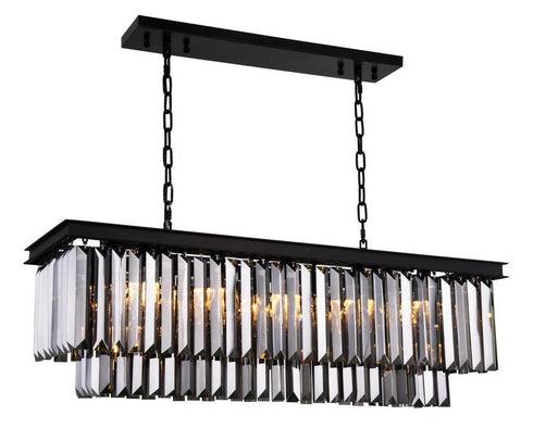 Elegant Lighting Sydney 12 Light Chandelier Model: 1232D40MB/RC