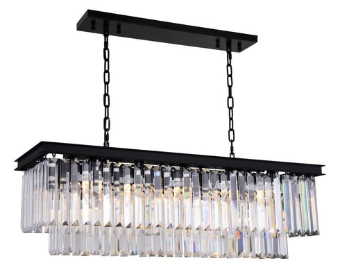 Elegant Lighting Sydney 12 Light Chandelier Model: 1232D40MB/RC