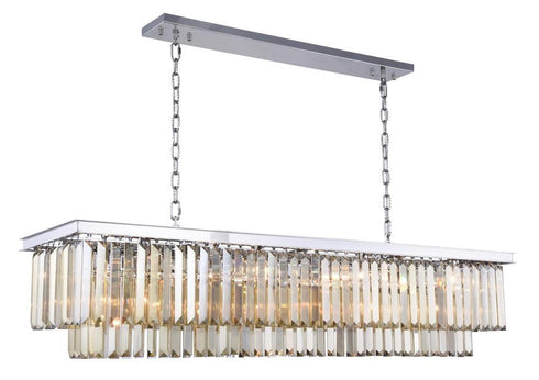 Elegant Lighting Sydney 12 Light Chandelier Model: 1232D60MB/RC