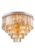 Elegant Lighting Sydney 17 Light Flush Mount Model: 1201F32MB/RC