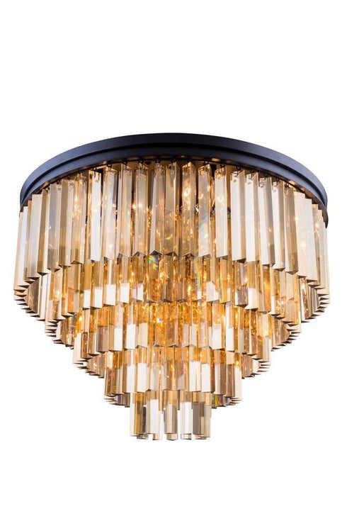 Elegant Lighting Sydney 17 Light Flush Mount Model: 1201F32MB/RC
