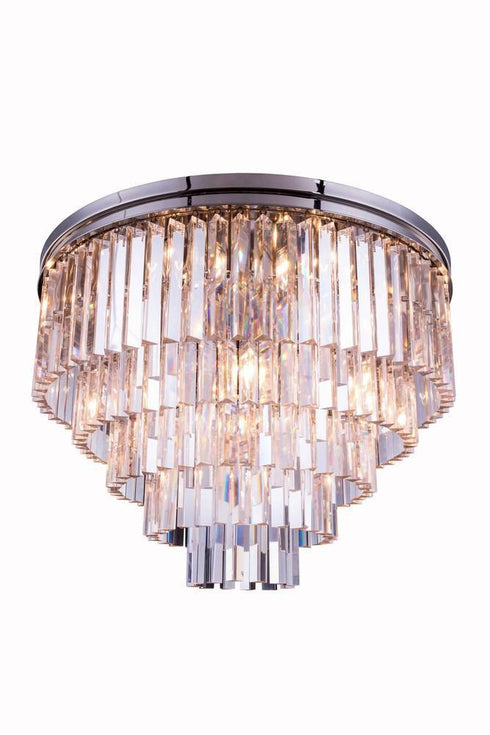 Elegant Lighting Sydney 17 Light Flush Mount Model: 1201F32MB/RC