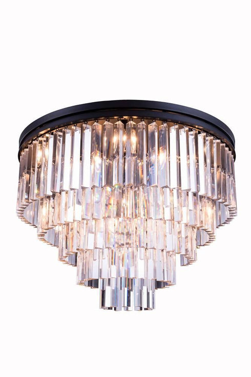 Elegant Lighting Sydney 17 Light Flush Mount Model: 1201F32MB/RC