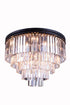 Elegant Lighting Sydney 17 Light Flush Mount Model: 1201F32MB/RC