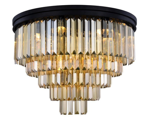 Elegant Lighting Sydney 17 Light Flush Mount Model: 1231F32MB/RC