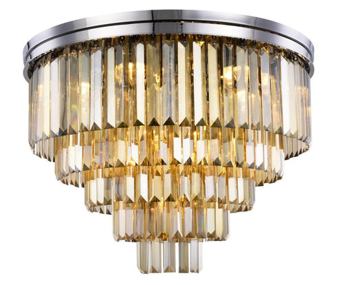 Elegant Lighting Sydney 17 Light Flush Mount Model: 1231F32MB/RC