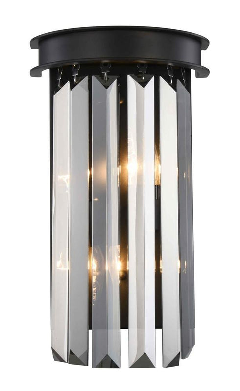 Elegant Lighting Sydney 2 Light Sconce Model: 1238W8MB/RC