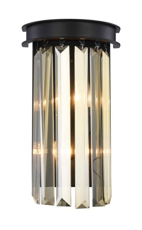 Elegant Lighting Sydney 2 Light Sconce Model: 1238W8MB/RC
