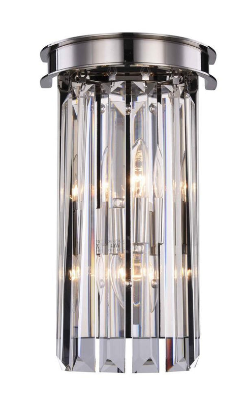Elegant Lighting Sydney 2 Light Sconce Model: 1238W8MB/RC