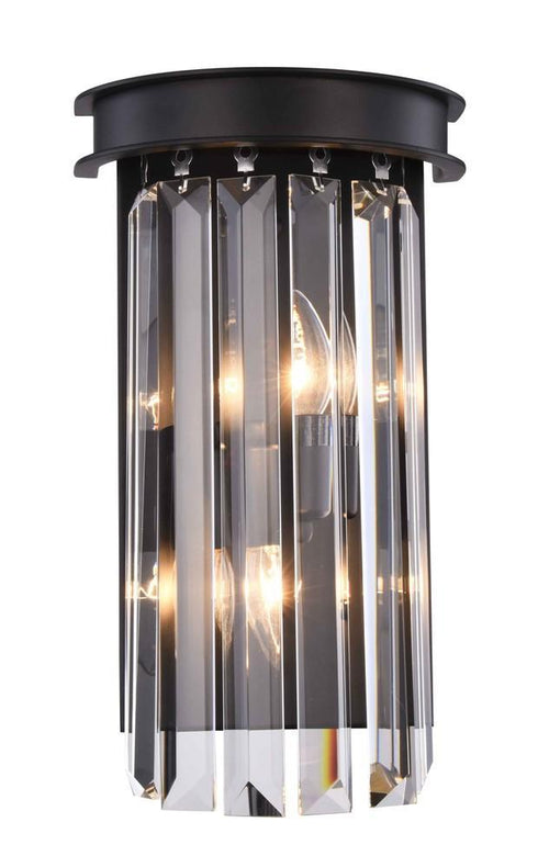 Elegant Lighting Sydney 2 Light Sconce Model: 1238W8MB/RC