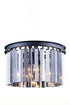 Elegant Lighting Sydney 3 Light Flush Mount Model: 1208F16MB/RC