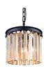 Elegant Lighting Sydney 3 Light Pendant Model: 1208D12PN-GT/RC