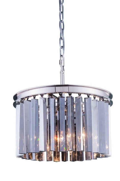 Elegant Lighting Sydney 3 Light Pendant Model: 1208D16MB/RC