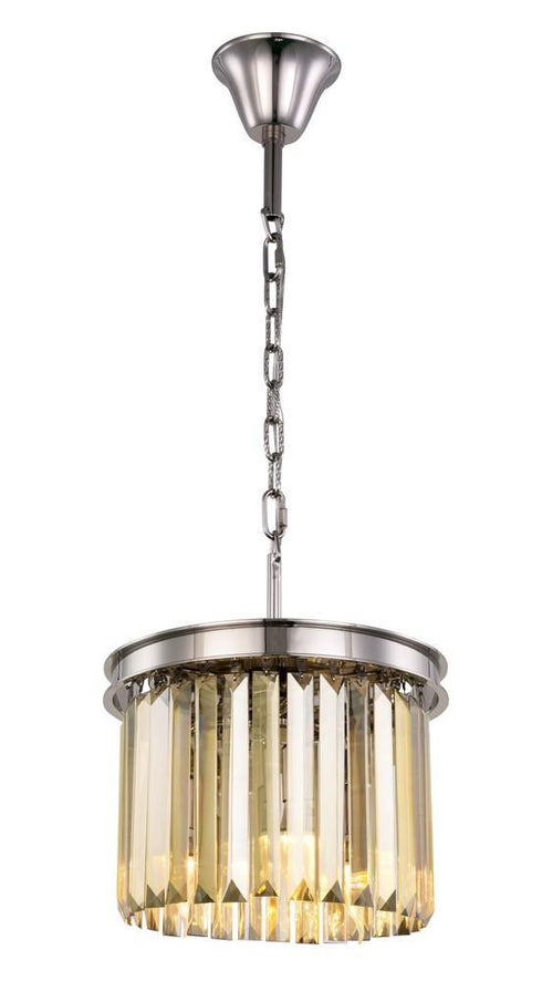 Elegant Lighting Sydney 3 Light Pendant Model: 1238D12MB/RC