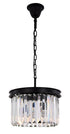 Elegant Lighting Sydney 3 Light Pendant Model: 1238D16MB/RC