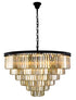 Elegant Lighting Sydney 33 Light Chandelier Model: 1231D44MB/RC
