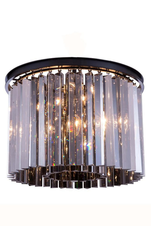 Elegant Lighting Sydney 6 Light Flush Mount Model: 1208F20MB/RC