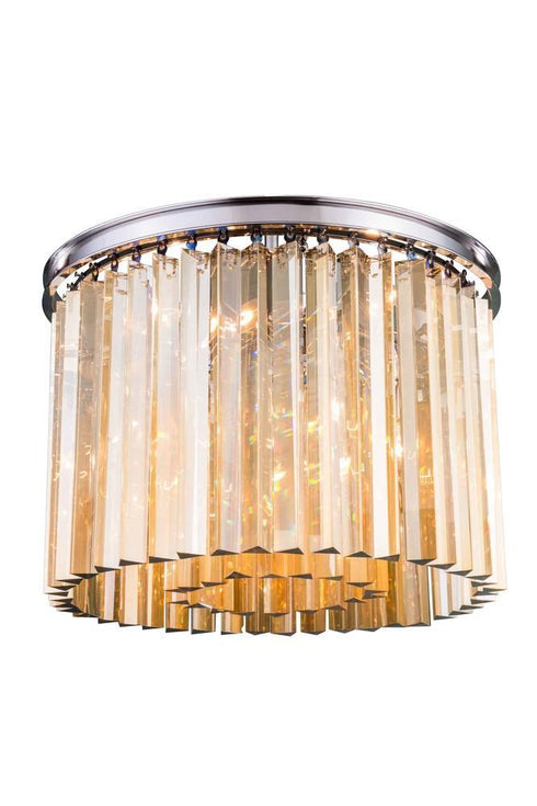 Elegant Lighting Sydney 6 Light Flush Mount Model: 1208F20MB/RC