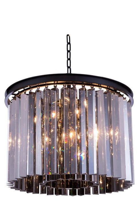 Elegant Lighting Sydney 6 Light Pendant Model: 1208D20MB/RC