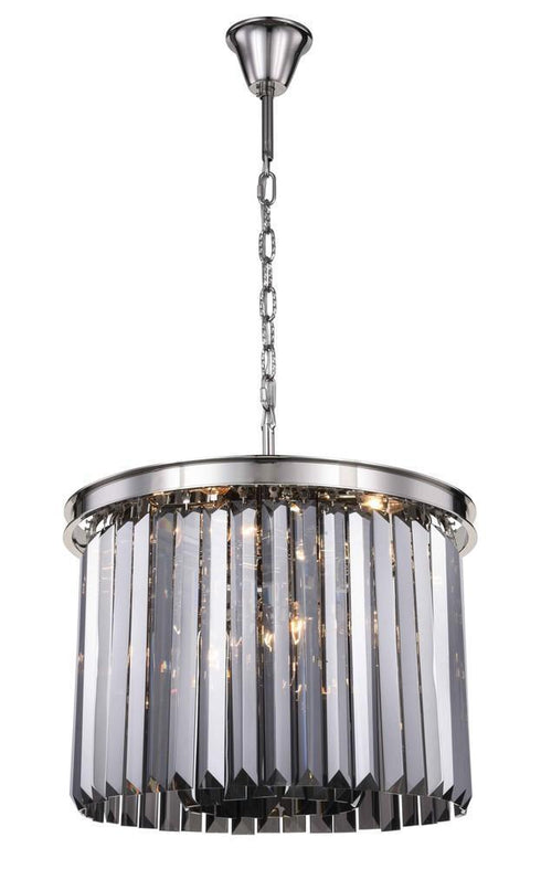Elegant Lighting Sydney 6 Light Pendant Model: 1238D20MB/RC