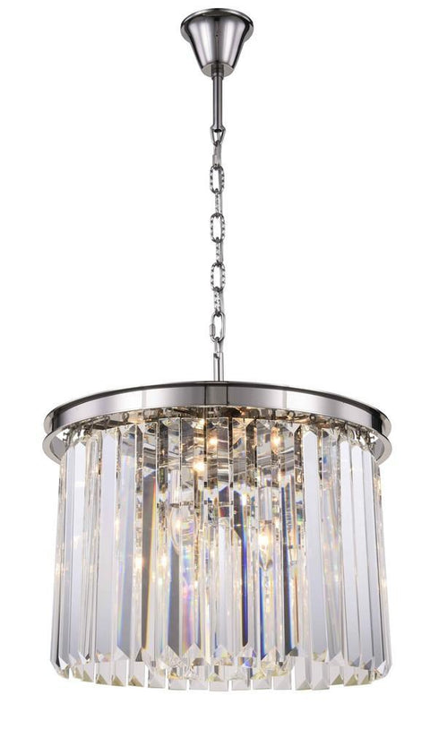 Elegant Lighting Sydney 6 Light Pendant Model: 1238D20MB/RC